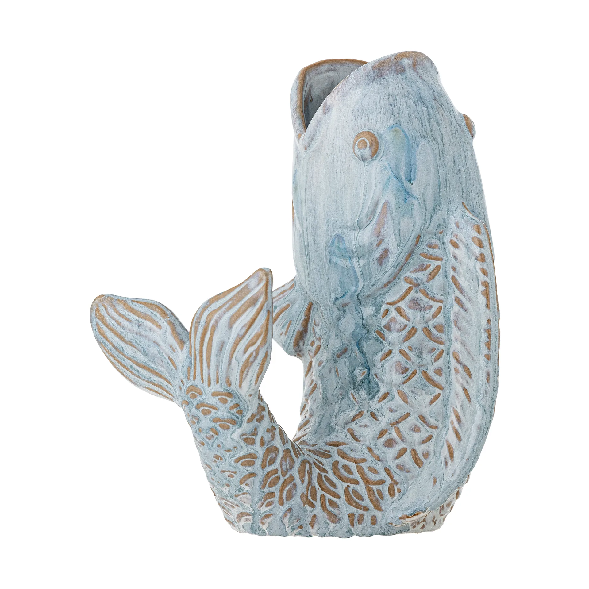 Βάζο Hiro 21 εκ., Μπλε Bloomingville