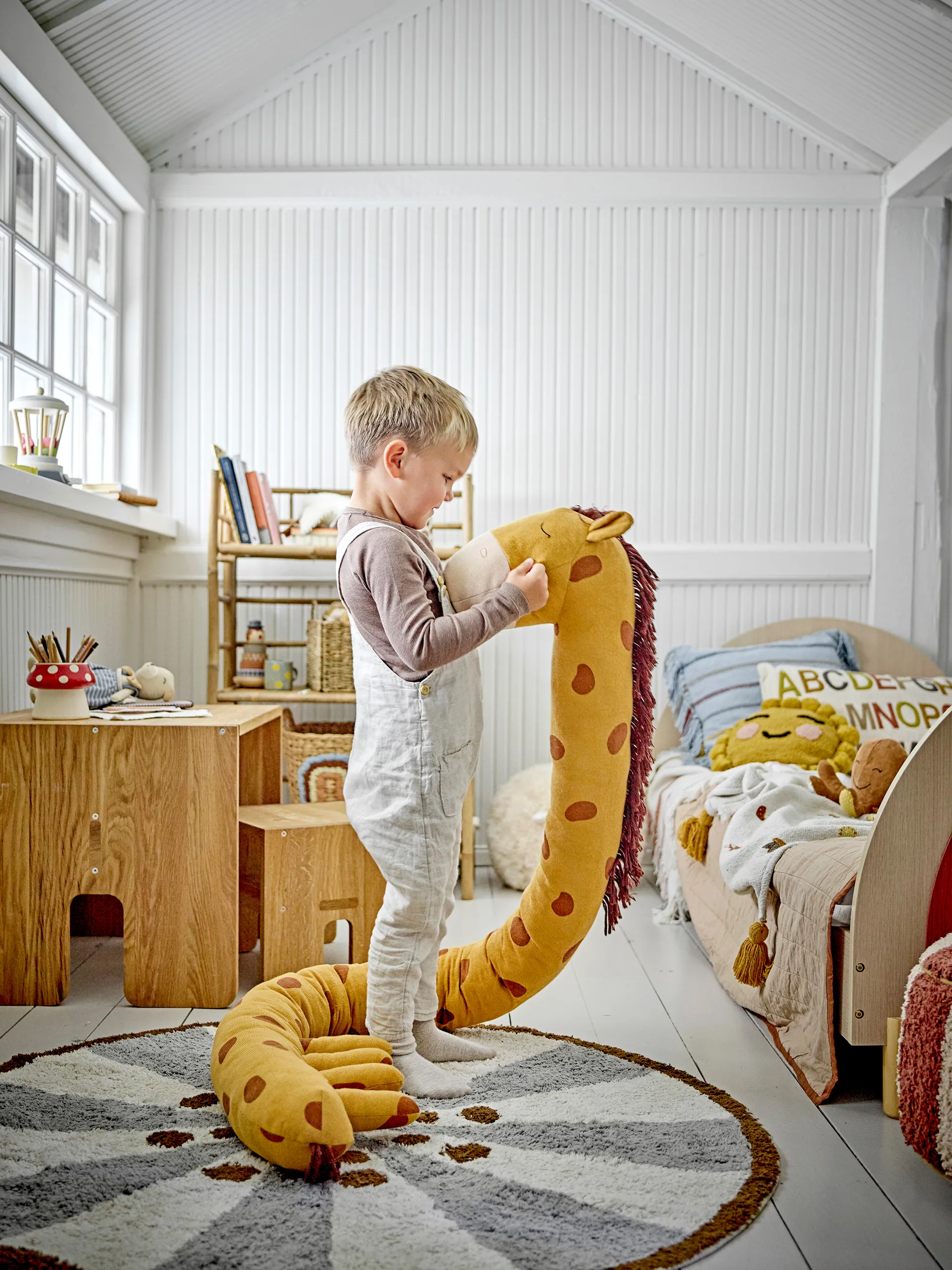 Ibber κουκλάκι 184 cm, Orange giraffe Bloomingville