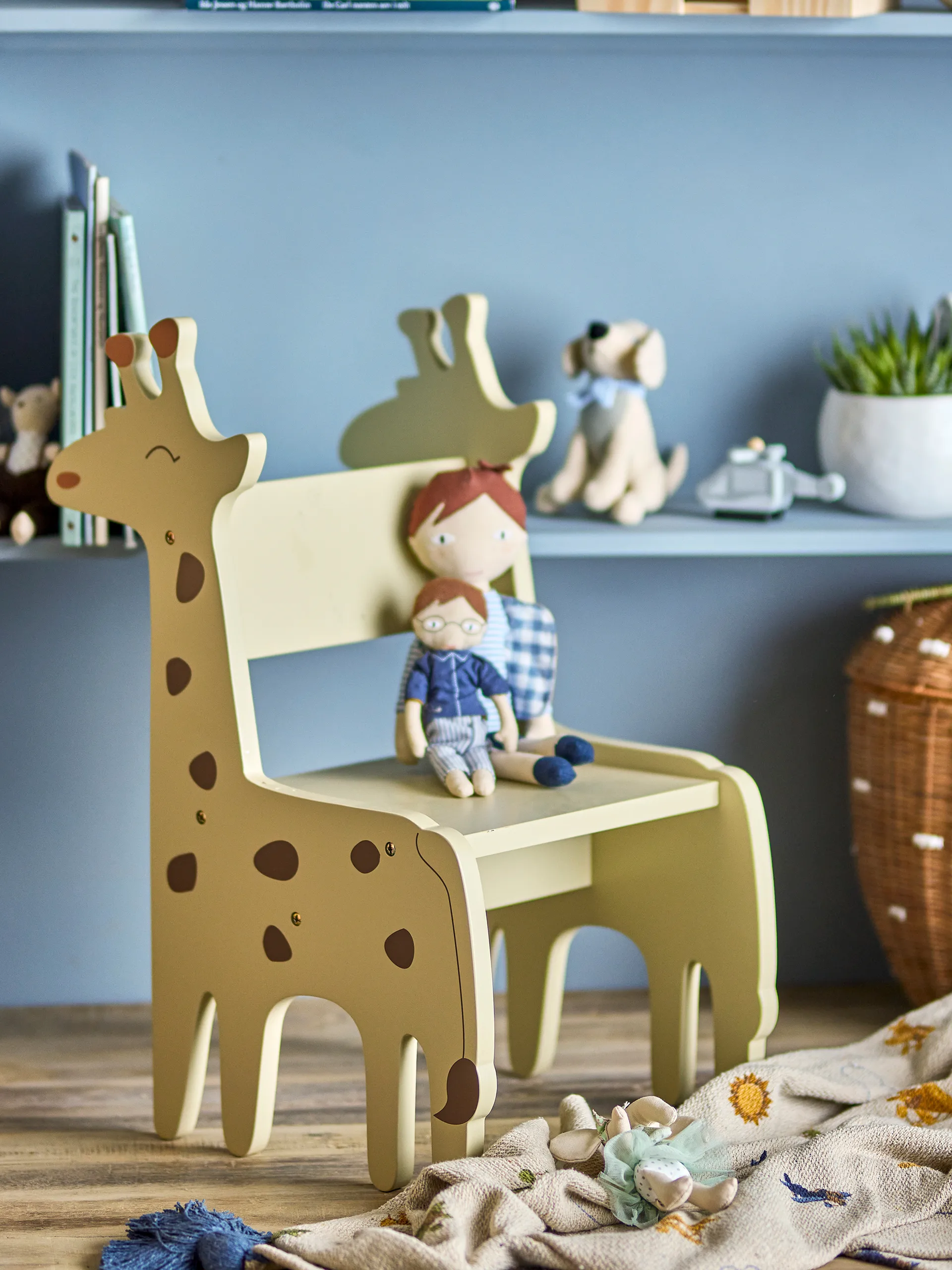 Ibber καρέκλα, Γκρι Bloomingville