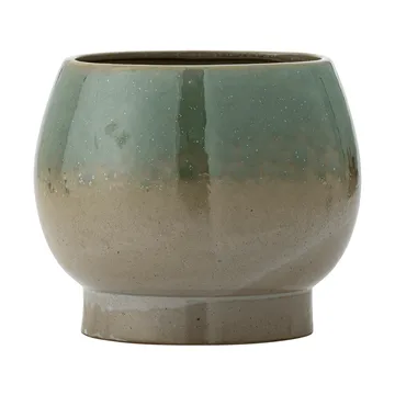 Imke γλάστρα με πιάτο - Green, 18,5x17,5 εκ. - Bloomingville