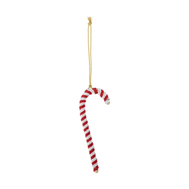 Jenice Christmas tree decorations glass, Grey polka Bloomingville