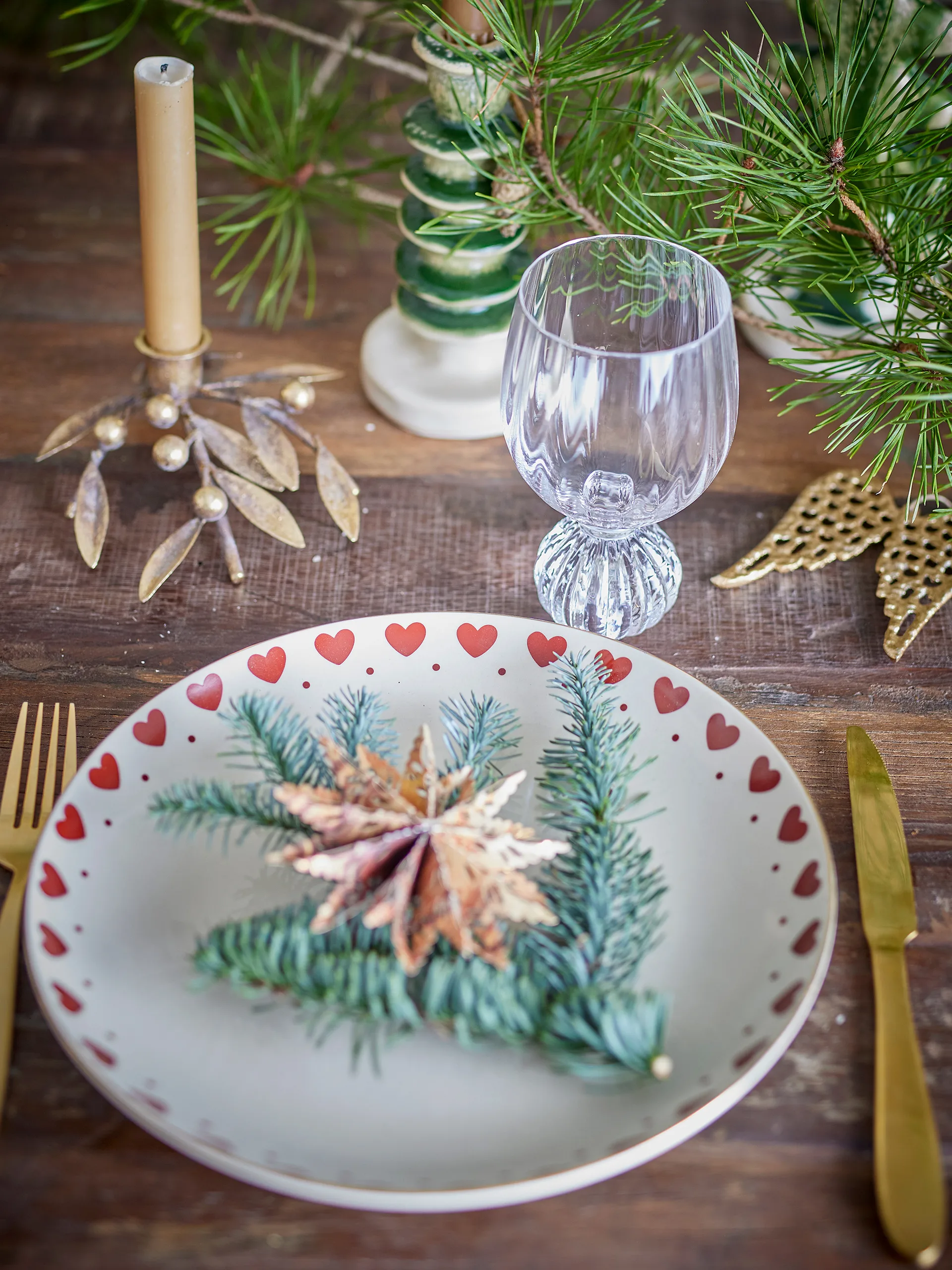 Jolly πιάτο Ø26 εκ., Κόκκινο Bloomingville