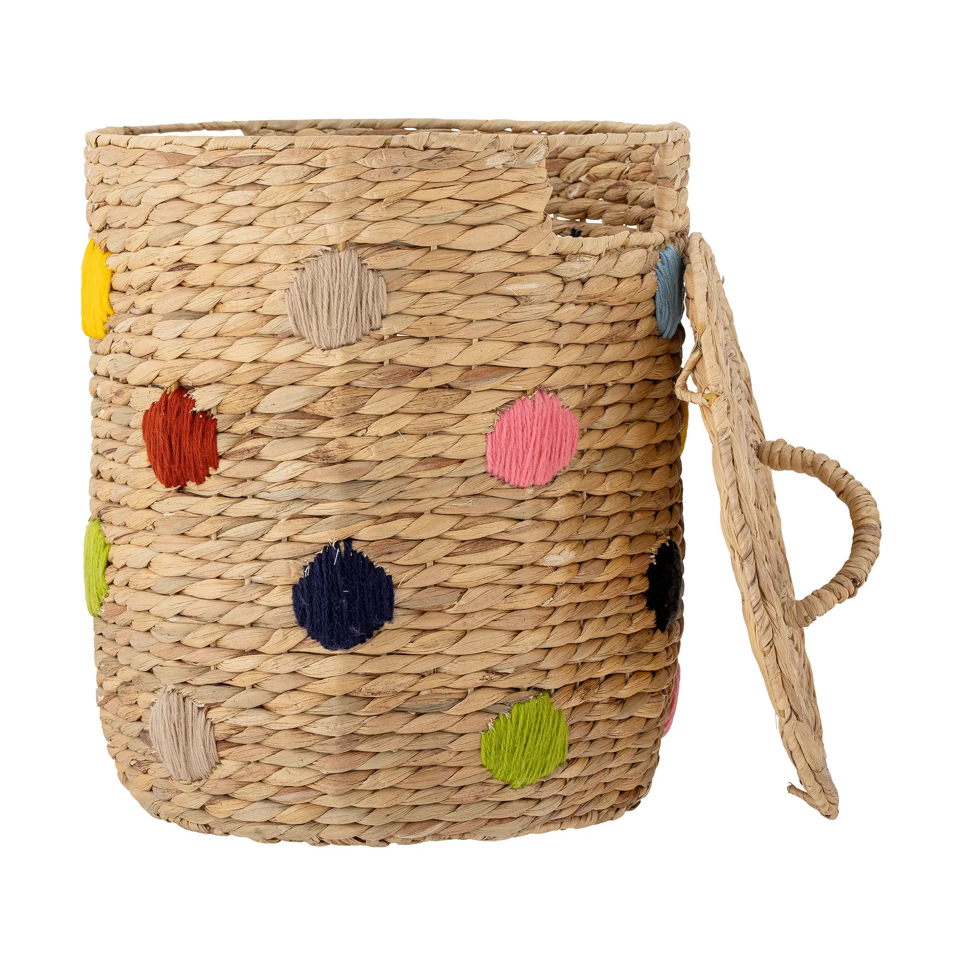 Jooha Αποθηκευτικό κουτί, με καπάκι, Φυσικό-πολύχρωμο Bloomingville