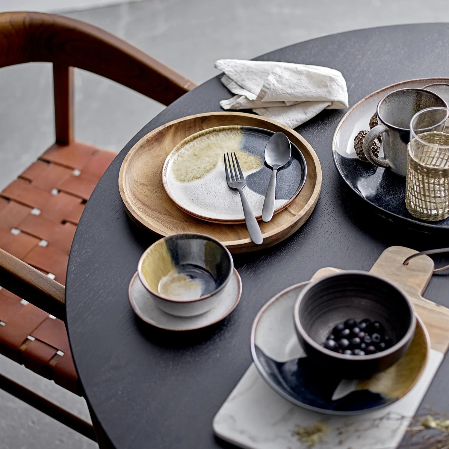 Jules μικρό πιάτο 22 cm, πολύχρωμο Bloomingville