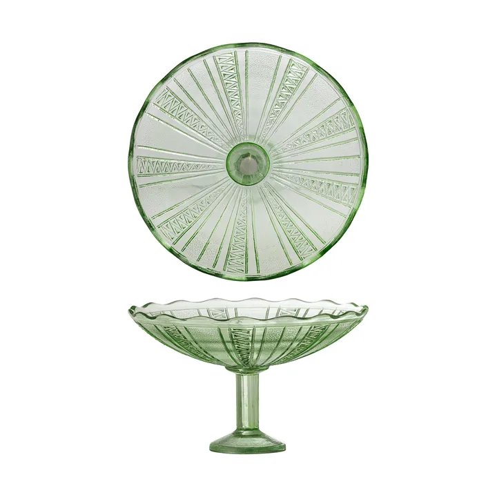 Kaddy pedestal skål - Πράσινο, Ø23 εκ. - Bloomingville