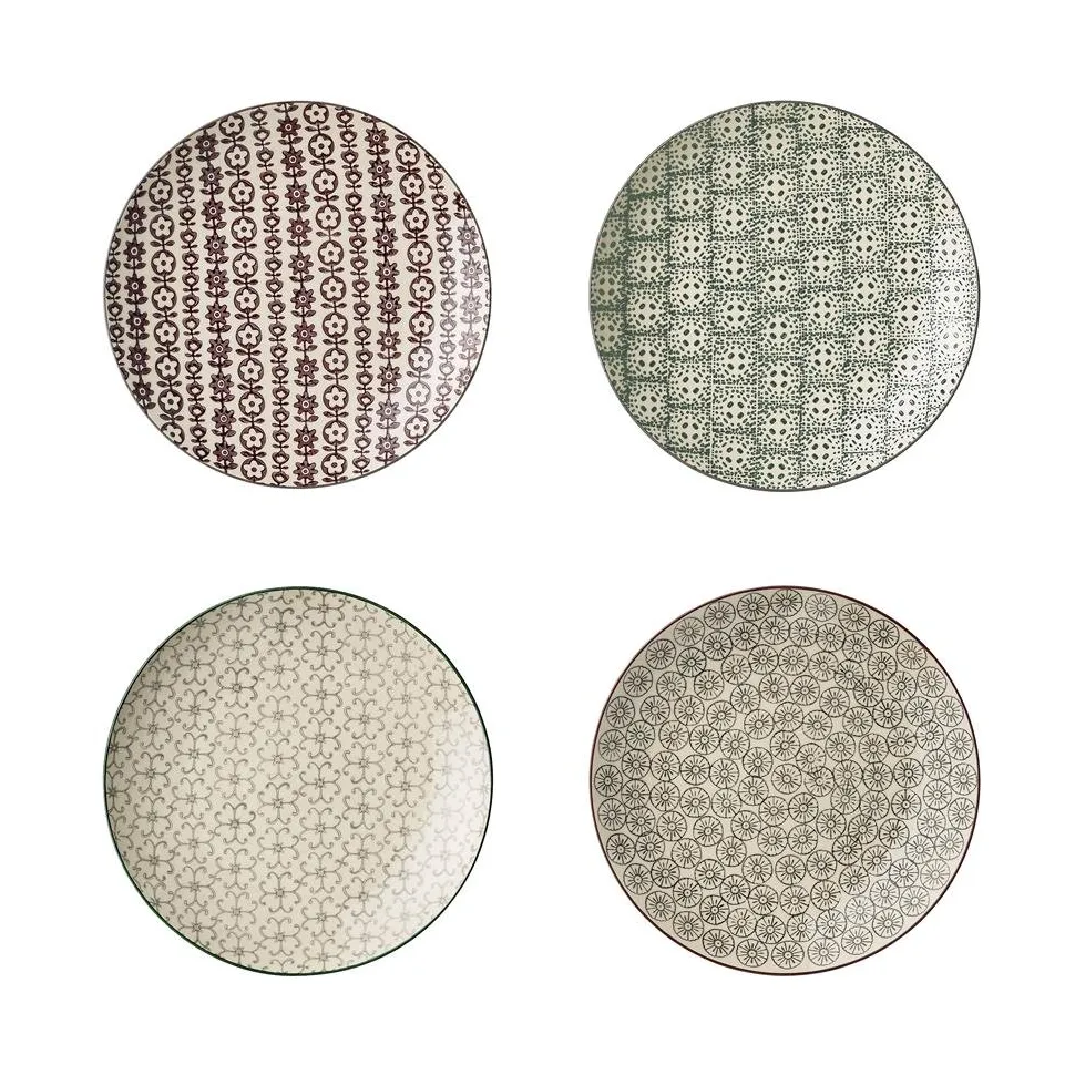 Karine πιάτο Συσκευασία 4 τεμάχια Ø 20 cm,  Bloomingville
