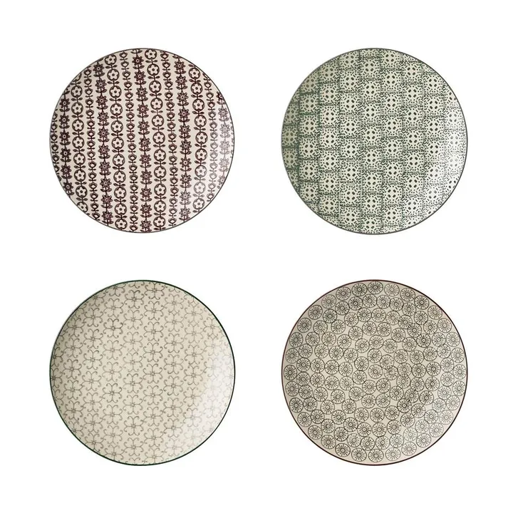 Karine πιάτο Συσκευασία 4 τεμάχια Ø 20 cm - Bloomingville