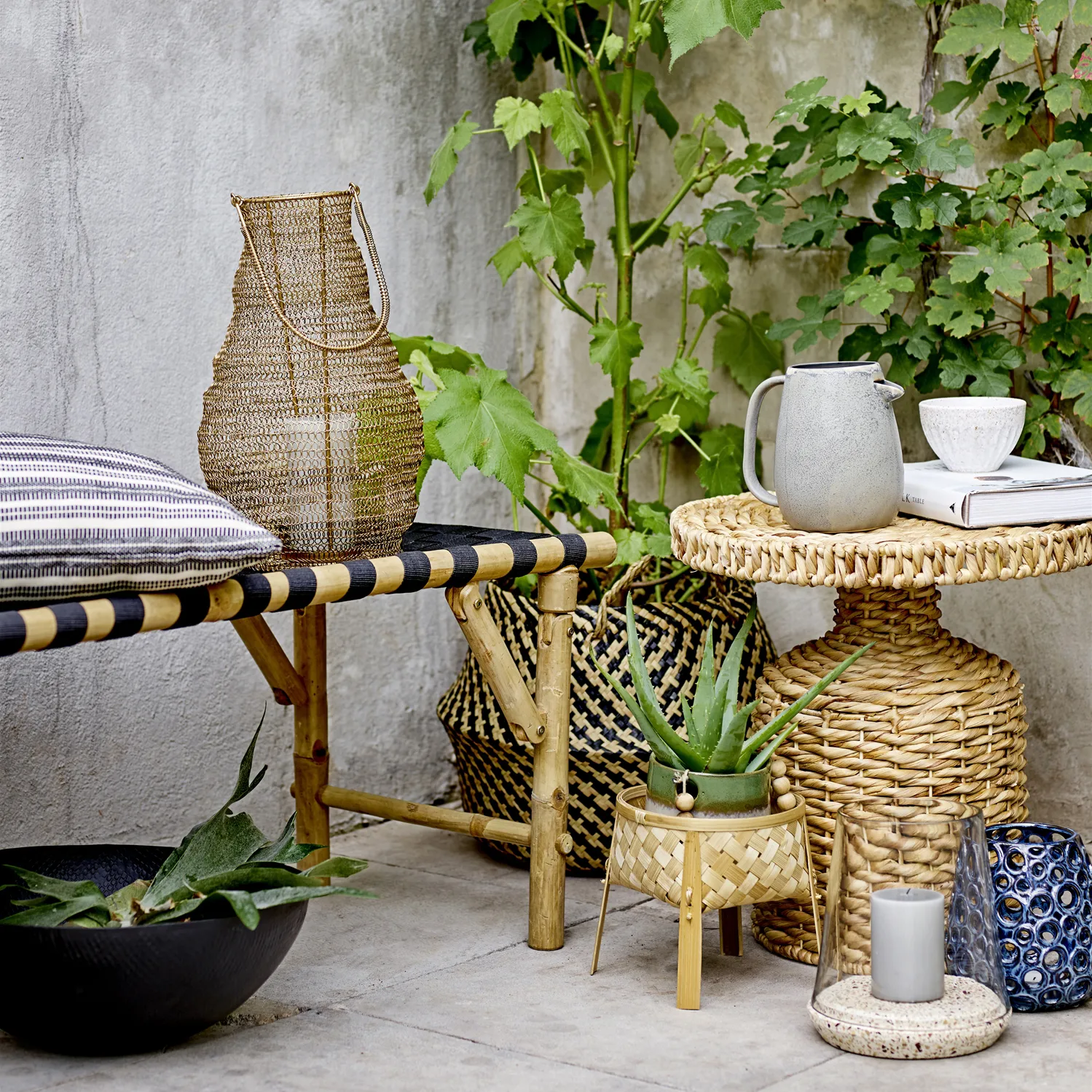 Kendra κανάτα, Γκρι Bloomingville