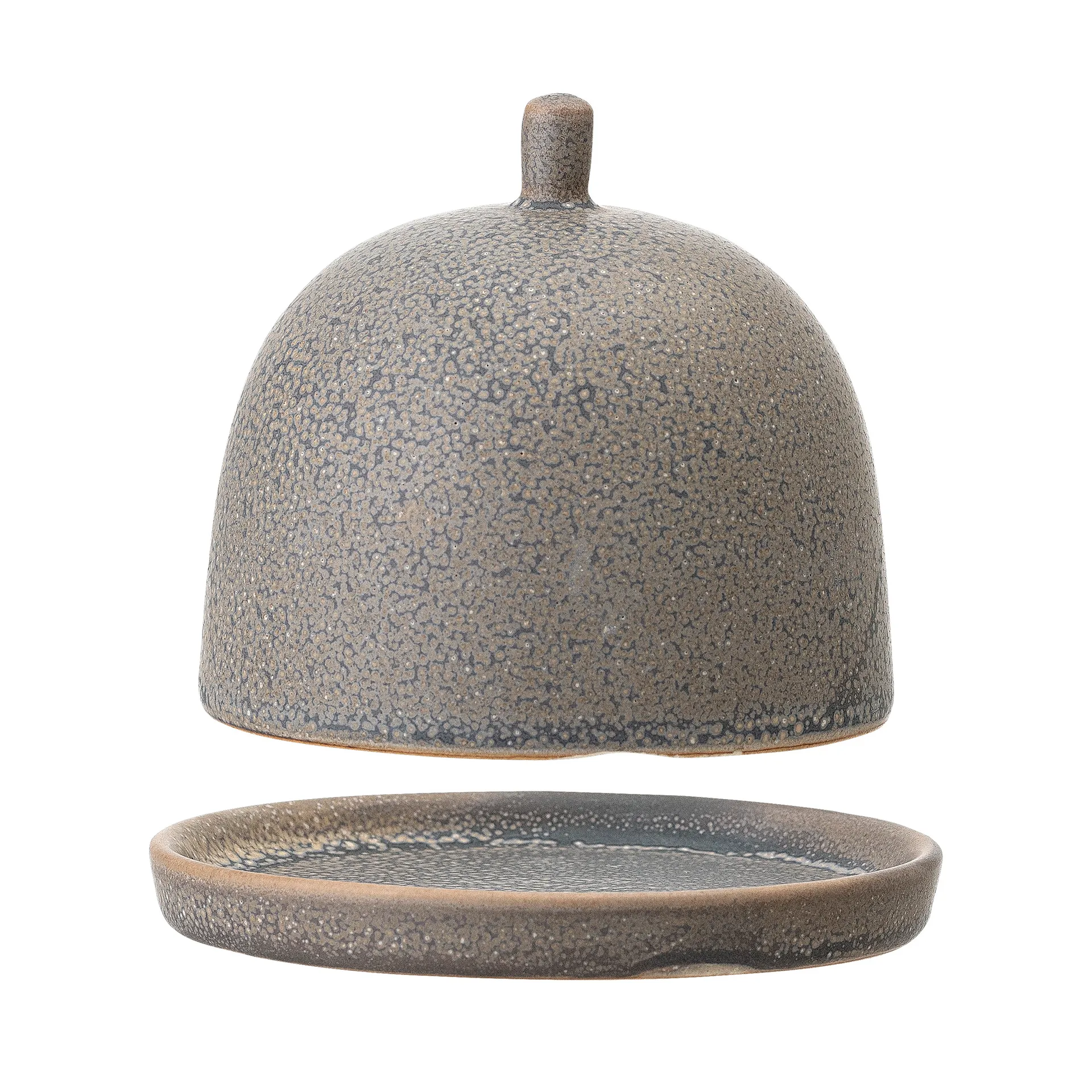 Kendra πιάτο βουτύρου από ψευδοπορσελάνη, Γκρι Bloomingville