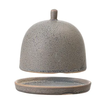 Kendra πιάτο βουτύρου από ψευδοπορσελάνη - Γκρι - Bloomingville