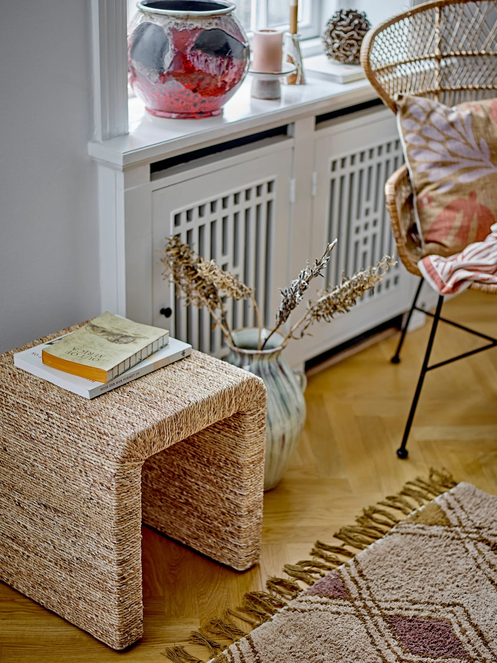 Σκαμπό Kien 43 x 42 x 45 εκ., Νερό υάκινθος Bloomingville