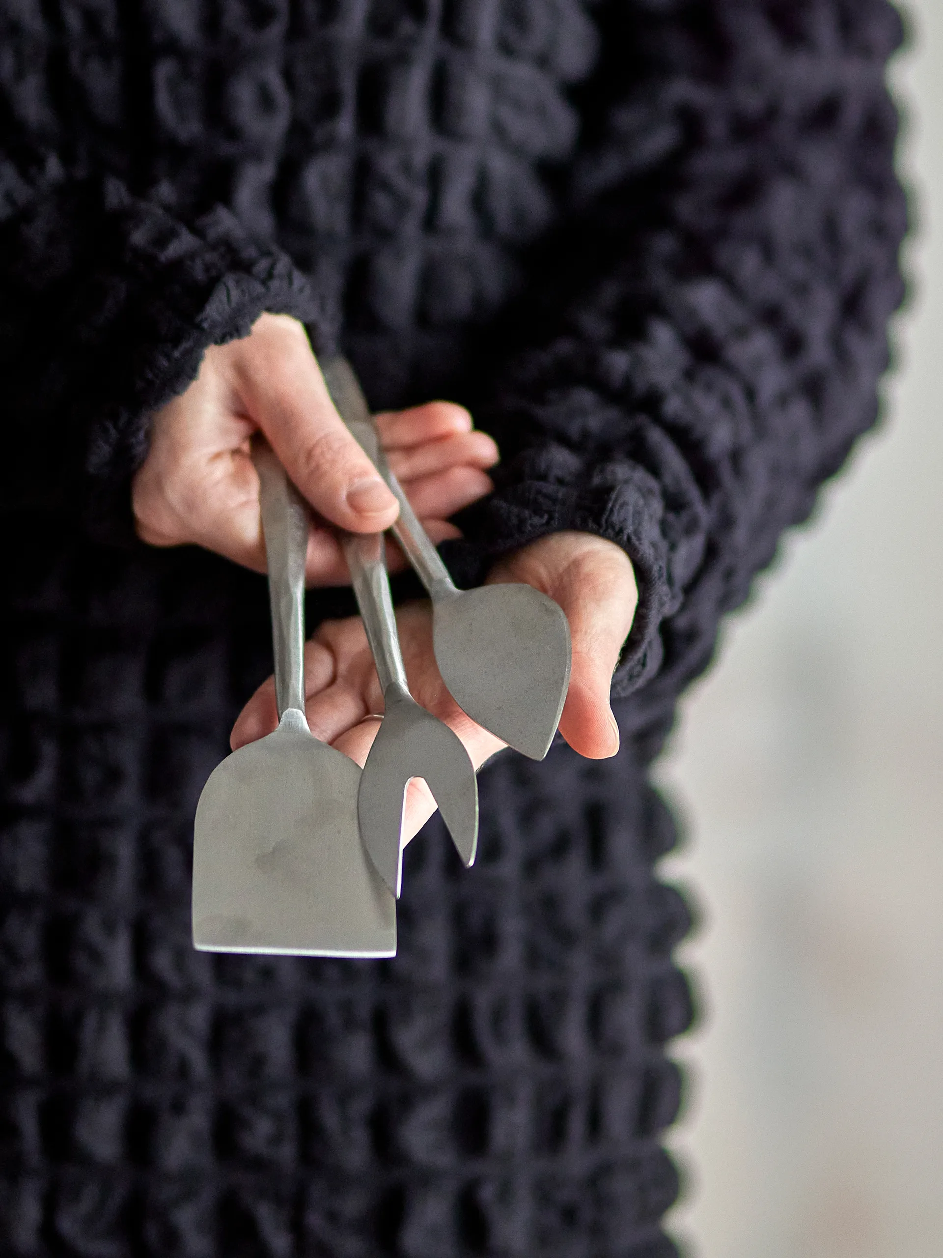 Σετ μαχαιριών τυριού Kinnie 3 τεμαχίων, Ανοξείδωτο ατσάλι Bloomingville