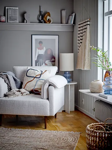 Kristel κουτί αποθήκευσης 3 κομμάτια - Water hyacinth - Bloomingville