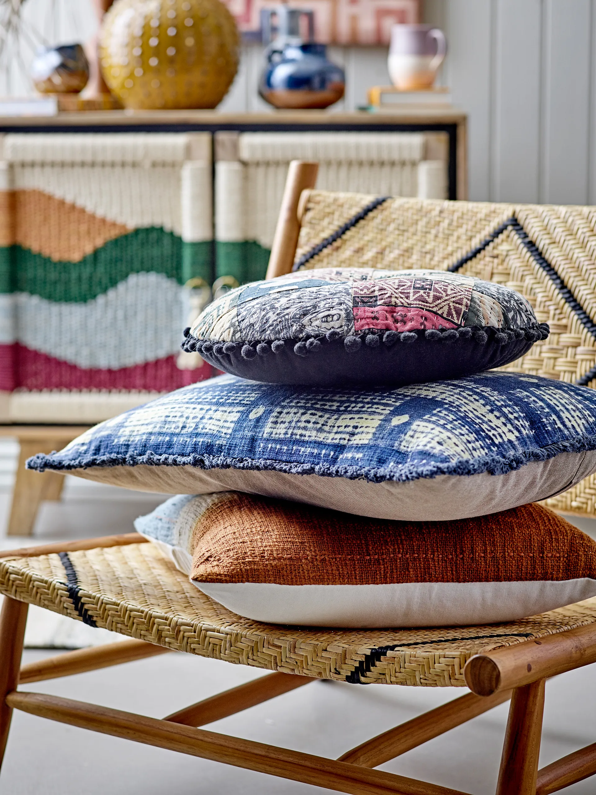 Πολυθρόνα Lennox, Φυσικό τίκ Bloomingville