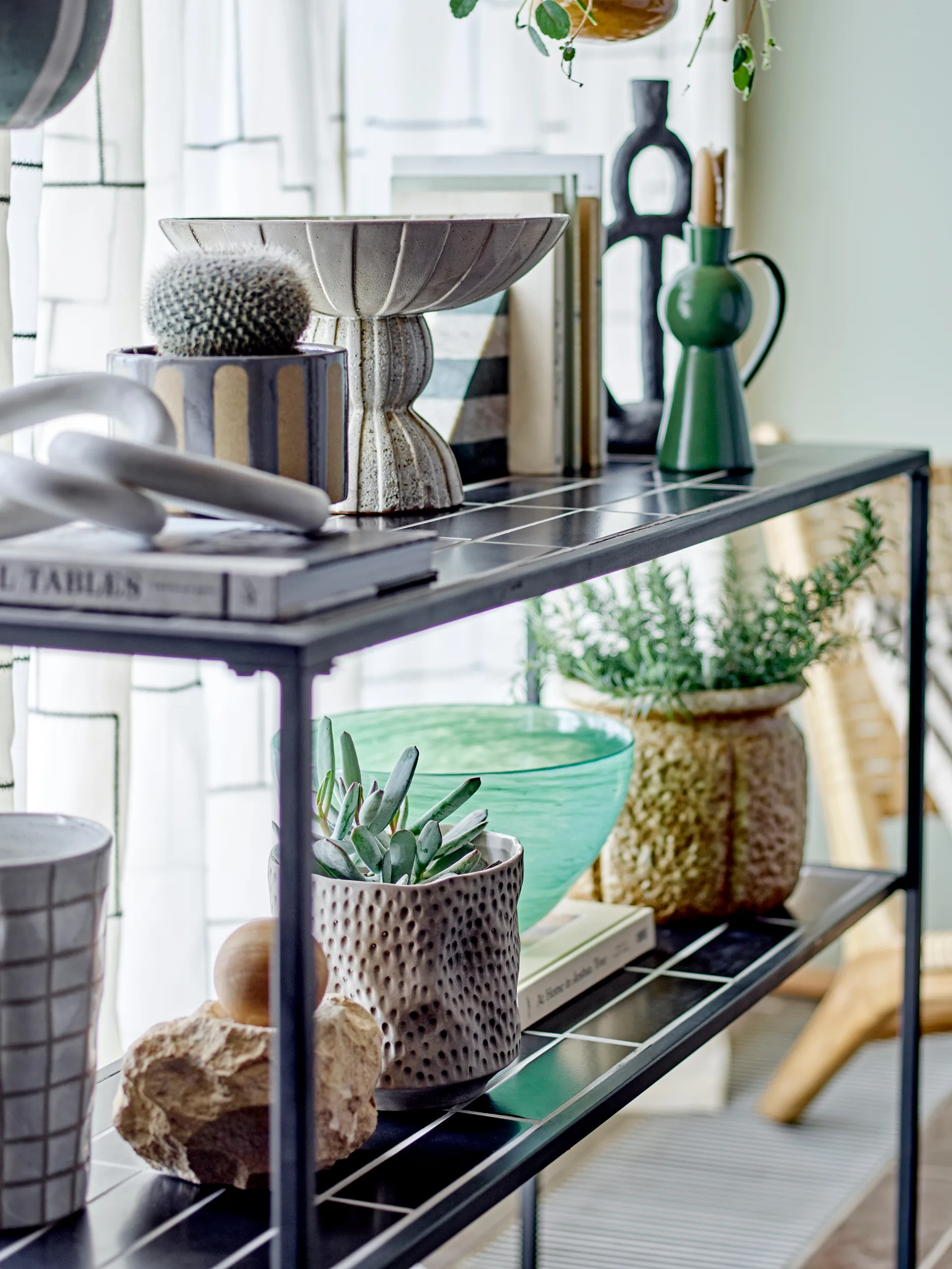 Διακόσμηση Leoak 2 τεμ., Αμμόλιθος Bloomingville