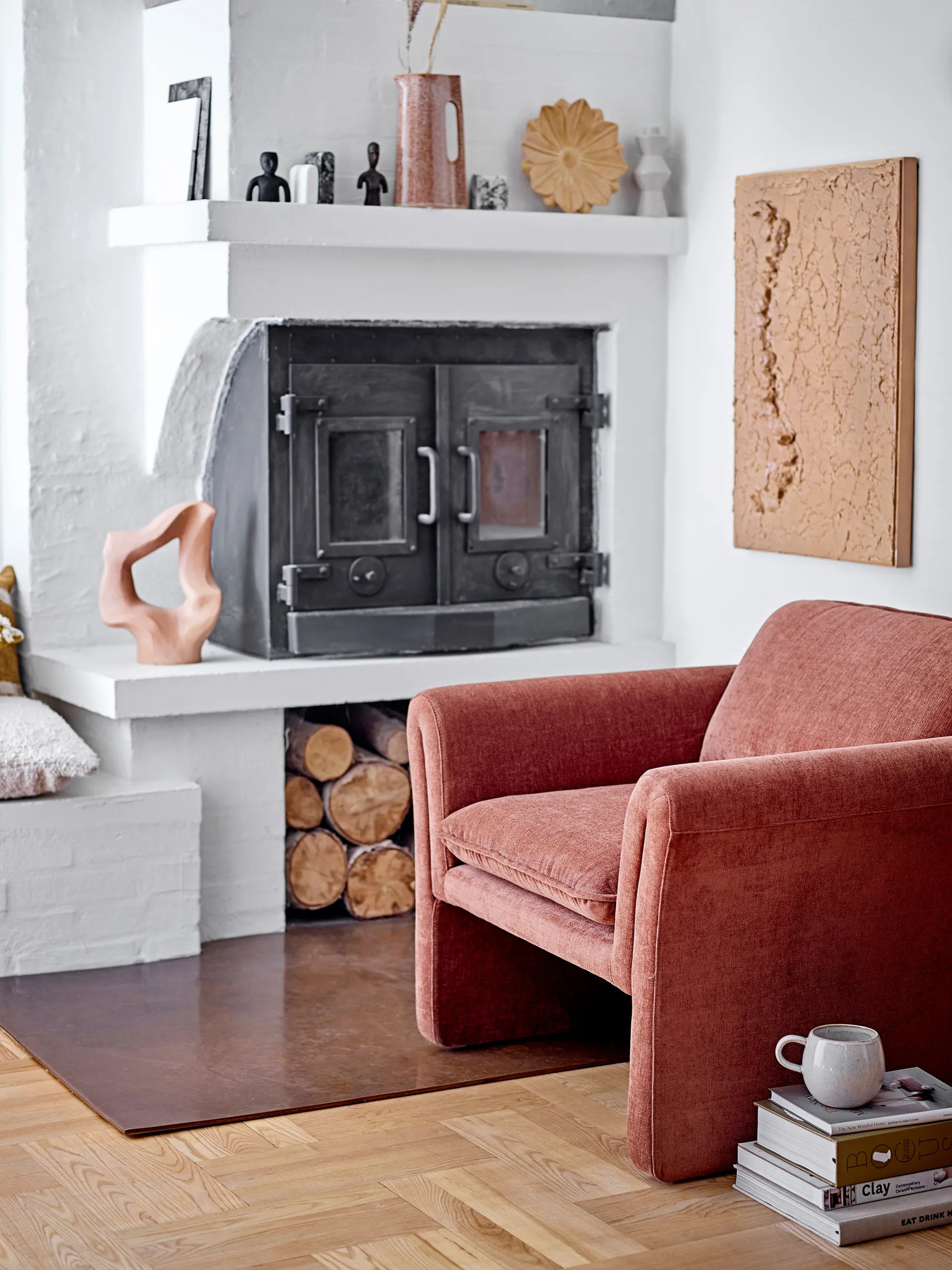 Lolla διακοσμητικό 30 cm, Πορτοκαλί Bloomingville