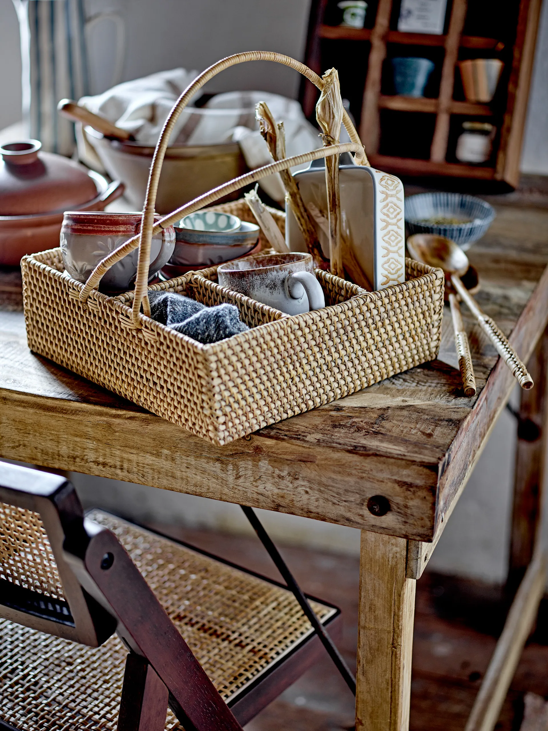 Loupe καρέκλα, Rubber tree Bloomingville