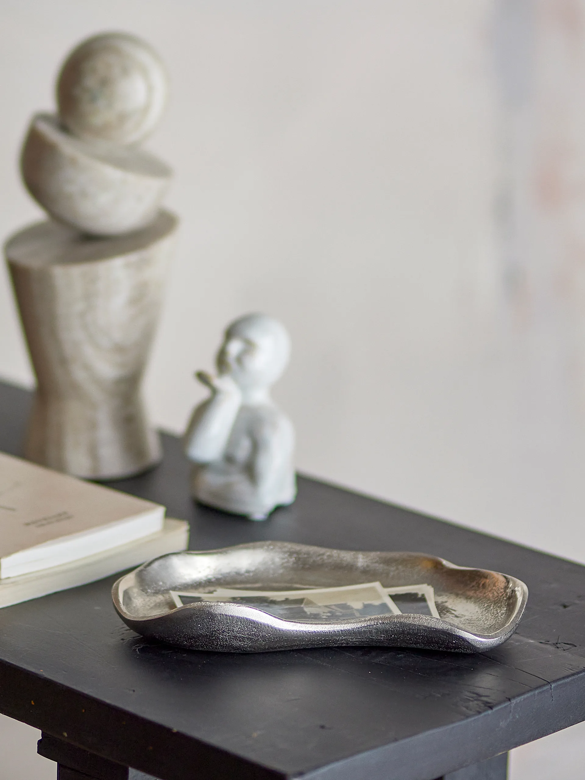 Marlice δίσκος διακόσμησης 12x20 cm, Ασήμι Bloomingville