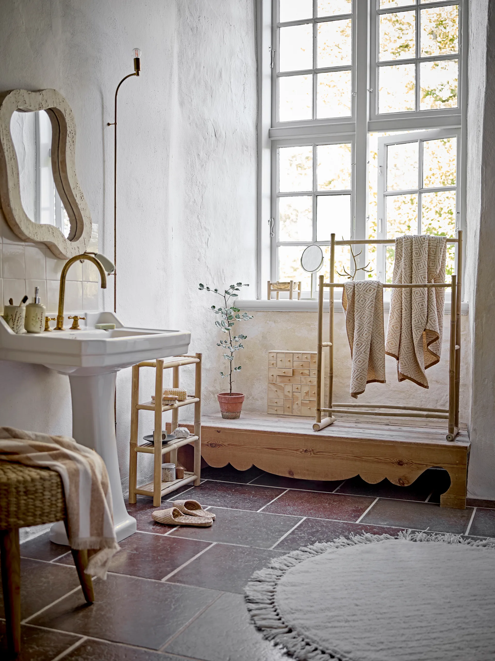 Meg επιτοίχιος καθρέφτης 61x76 cm, Φύση Bloomingville