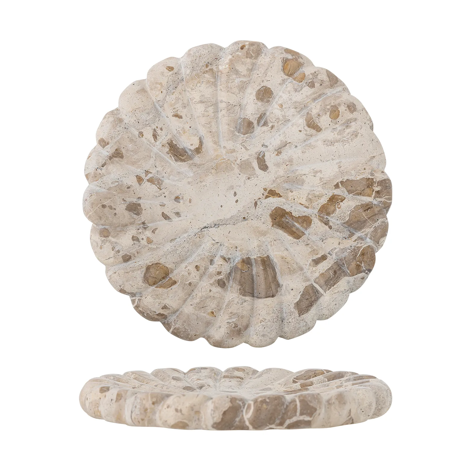 Memmo βαμβακερή κουβέρτα 160x130 εκ., Φυσικό Bloomingville