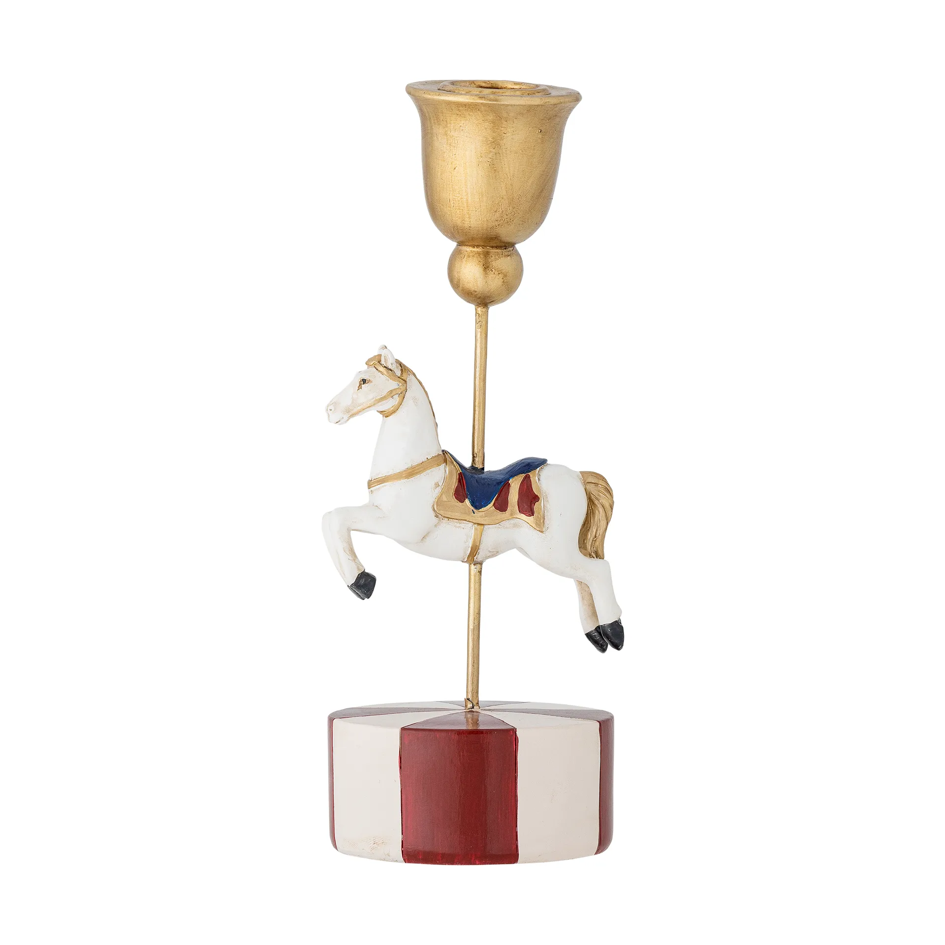 Merry-go-round κηροπήγιο, Άσπρο Bloomingville