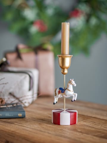 Merry-go-round κηροπήγιο - Άσπρο - Bloomingville