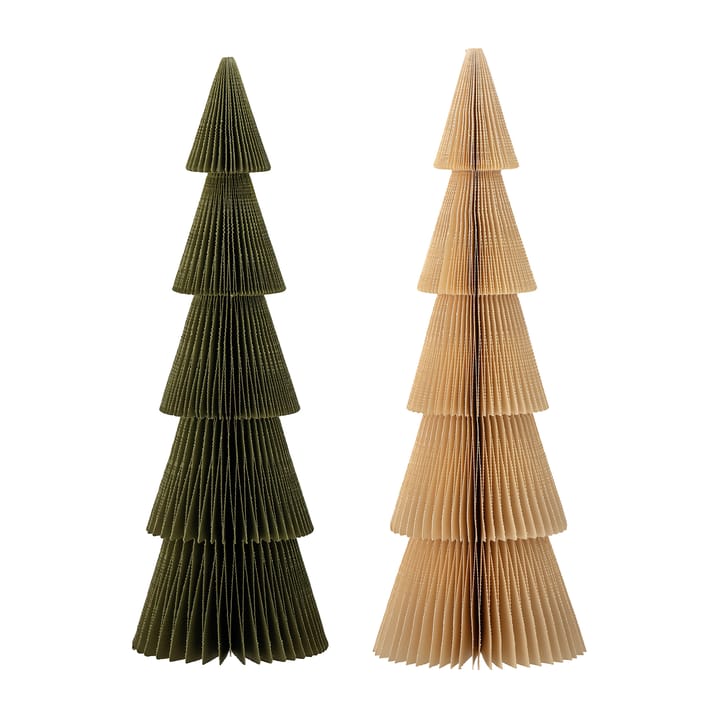 Milan Christmas tree decoration 2-pack 30.5 cm - Πράσινο - Bloomingville