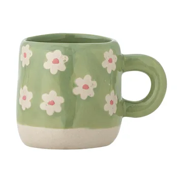 Κούπα Millie 110 ml - Πράσινο, λουλούδια - Bloomingville