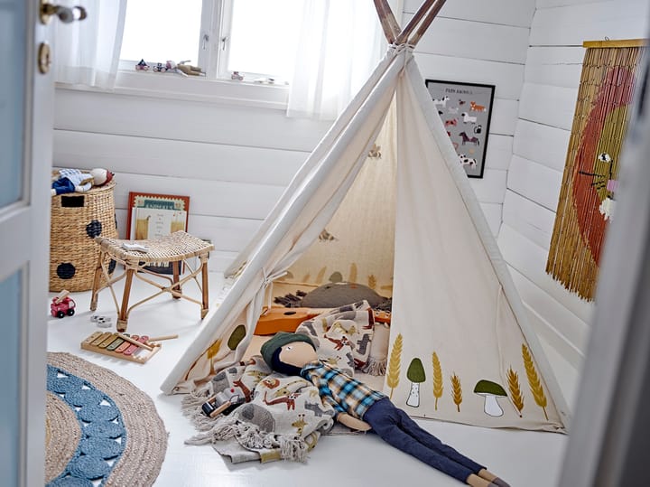 Σκηνή Millo Tipi 110x110x127 cm, Natur Bloomingville