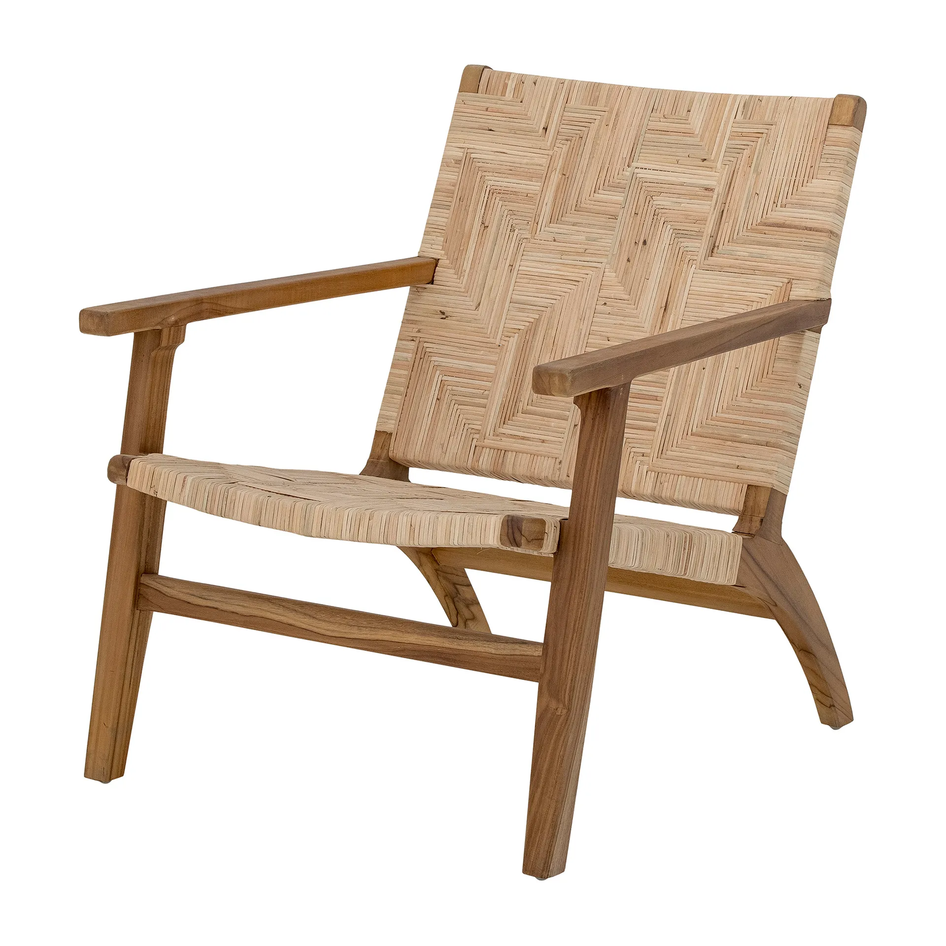 Πολυθρόνα Mills από ρατάν, Καφέ Bloomingville