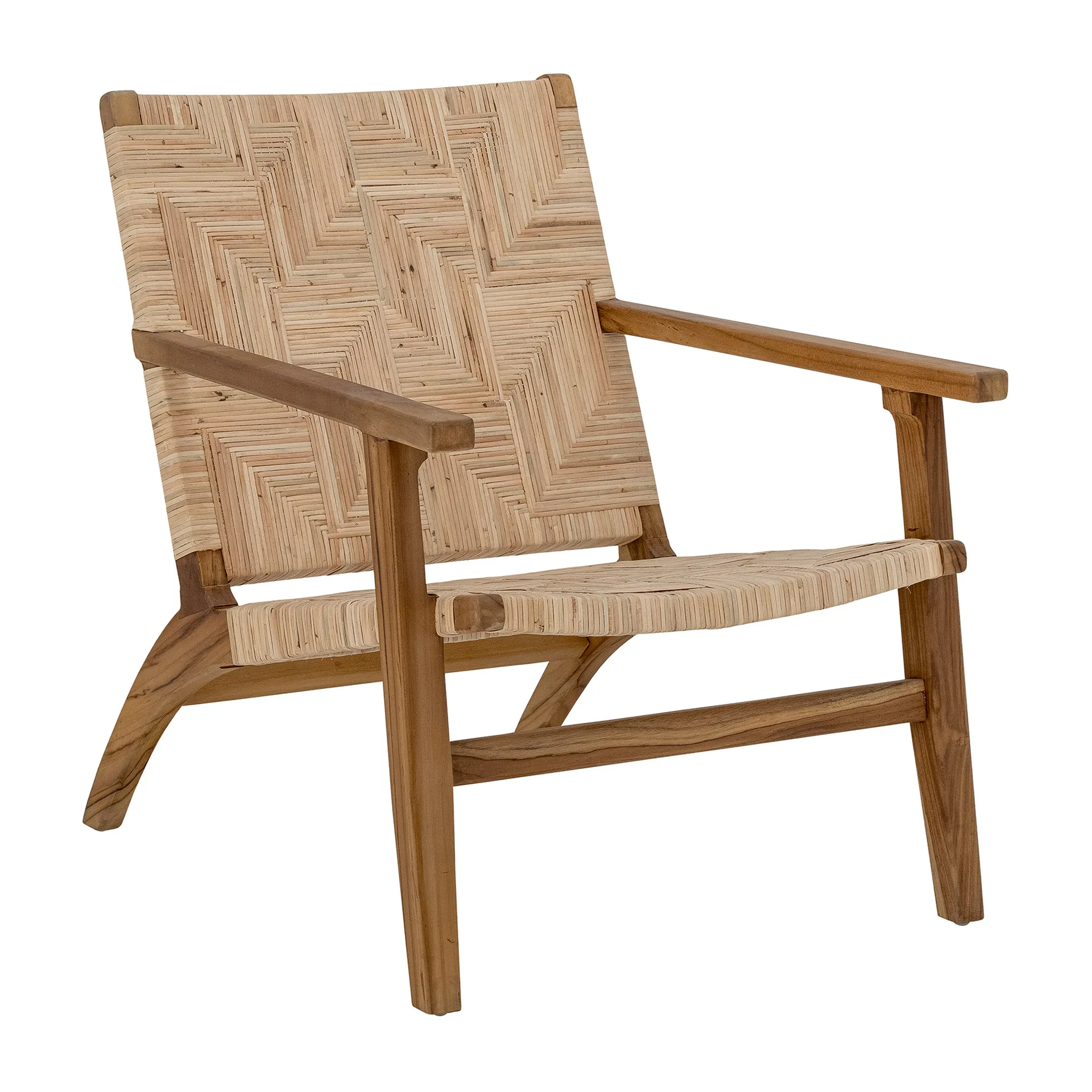 Πολυθρόνα Mills από ρατάν, Καφέ Bloomingville