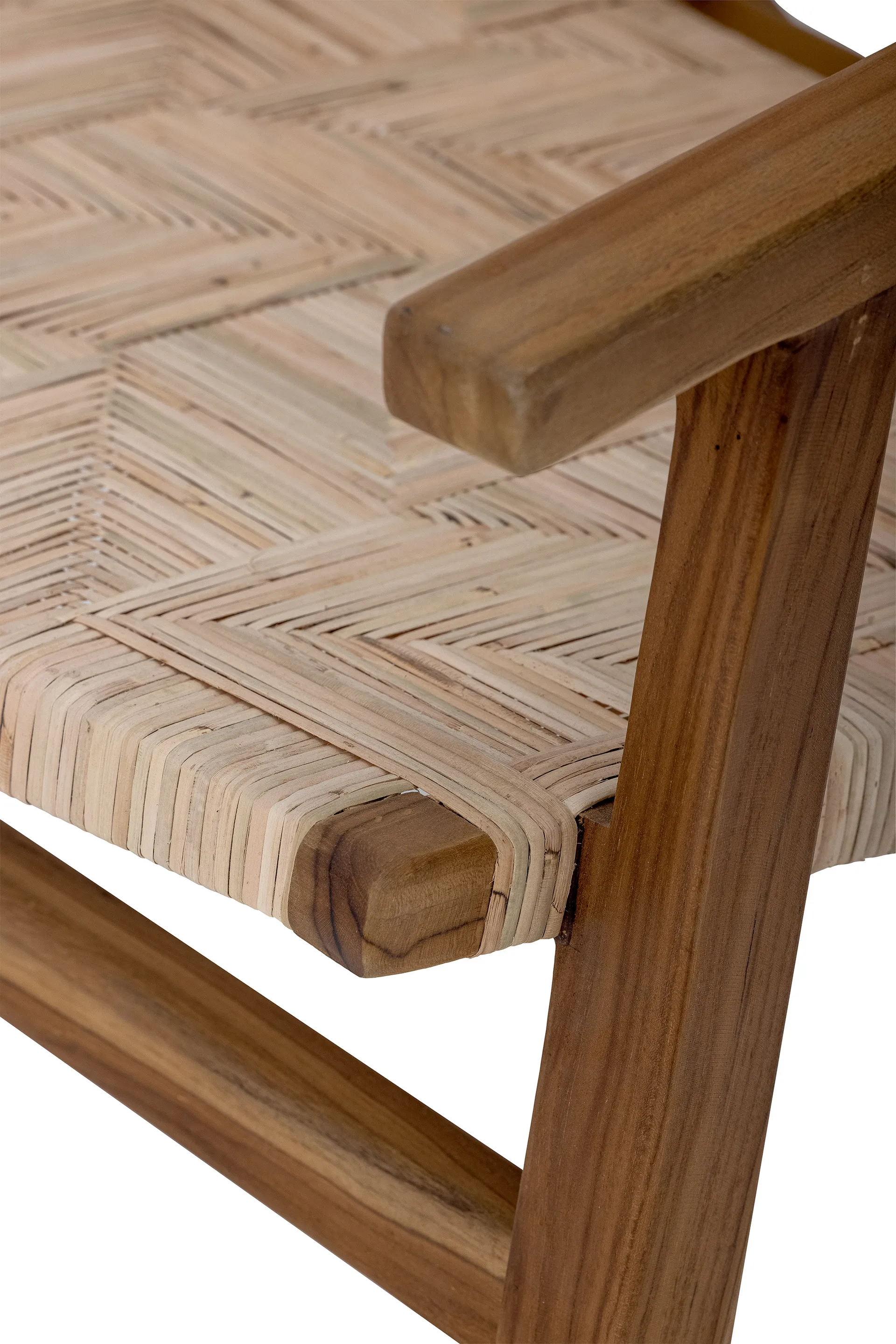 Πολυθρόνα Mills από ρατάν, Καφέ Bloomingville