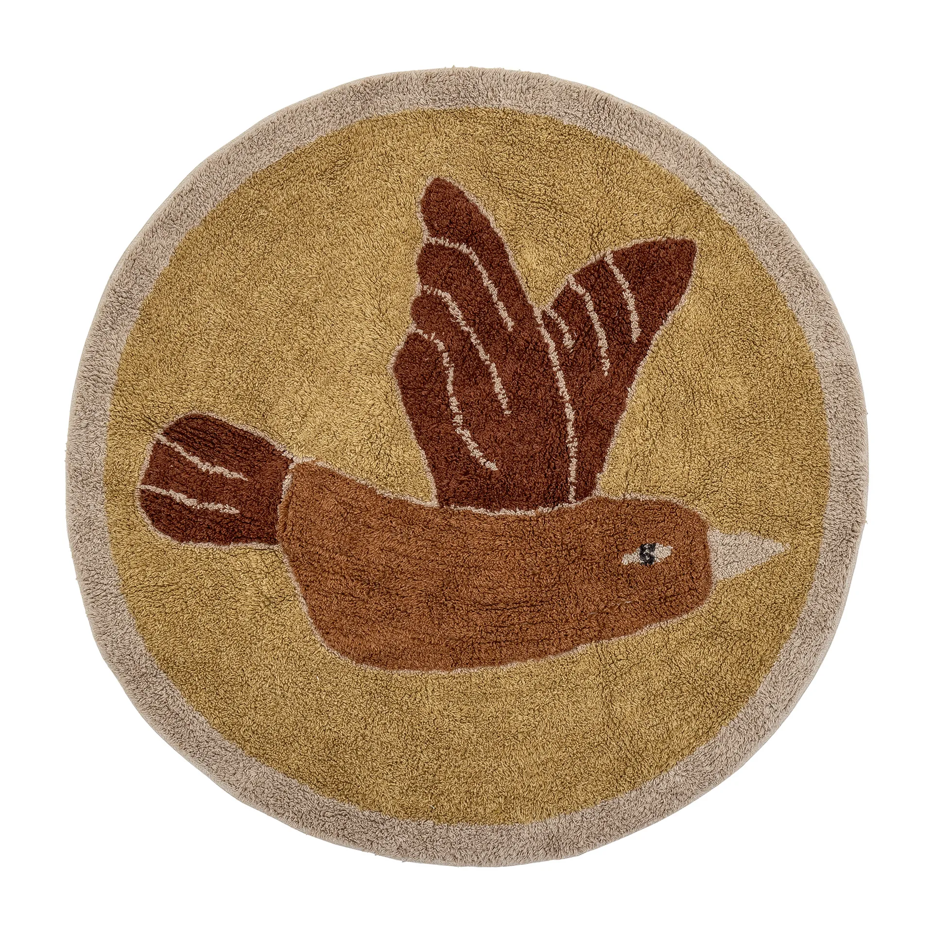 Χαλί Milou Ø90 εκατοστά, Πουλί Bloomingville