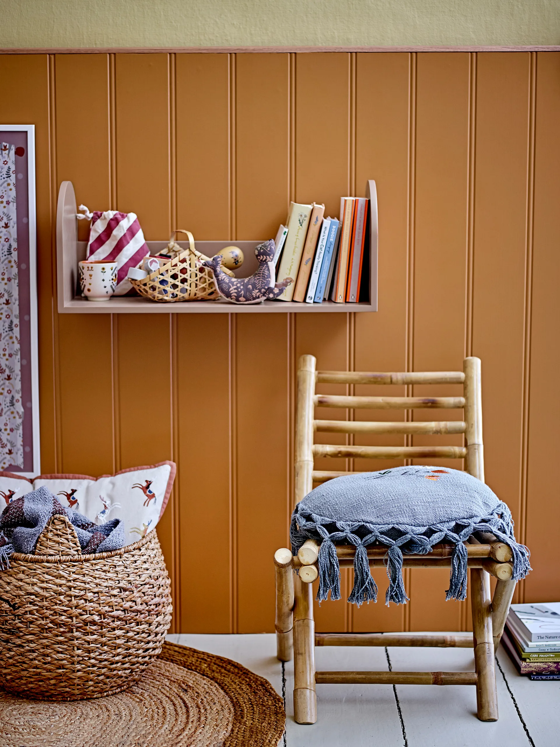 Σετ καλαθιού Milus που περιλαμβάνει 2 τεμάχια, Καφέ Bloomingville