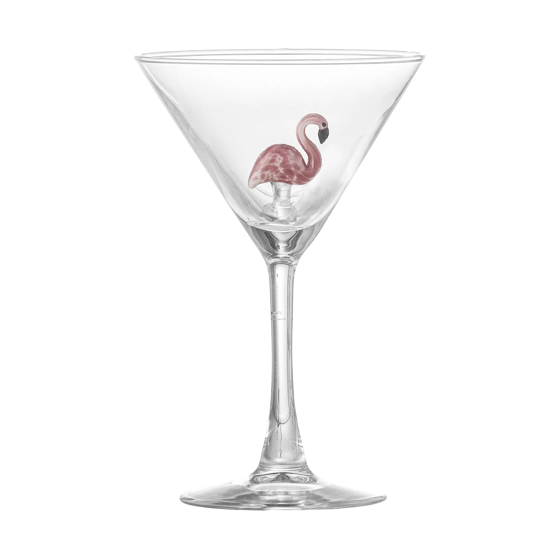 Κοκτέιλ γυαλί Misa 17 cl, Clear-flamingo Bloomingville