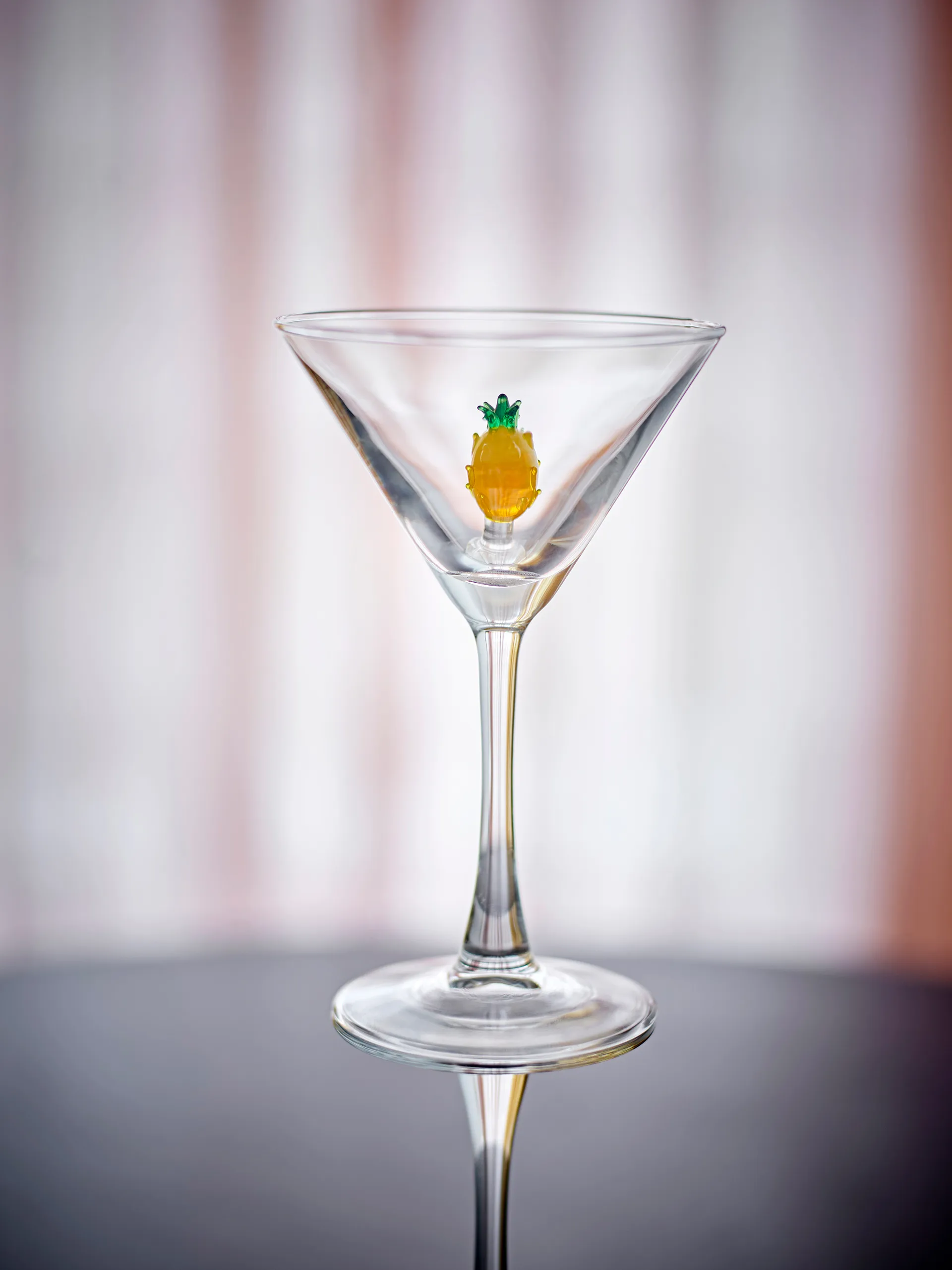 Κοκτέιλ γυαλί Misa 17 cl, Clear-pineapple Bloomingville