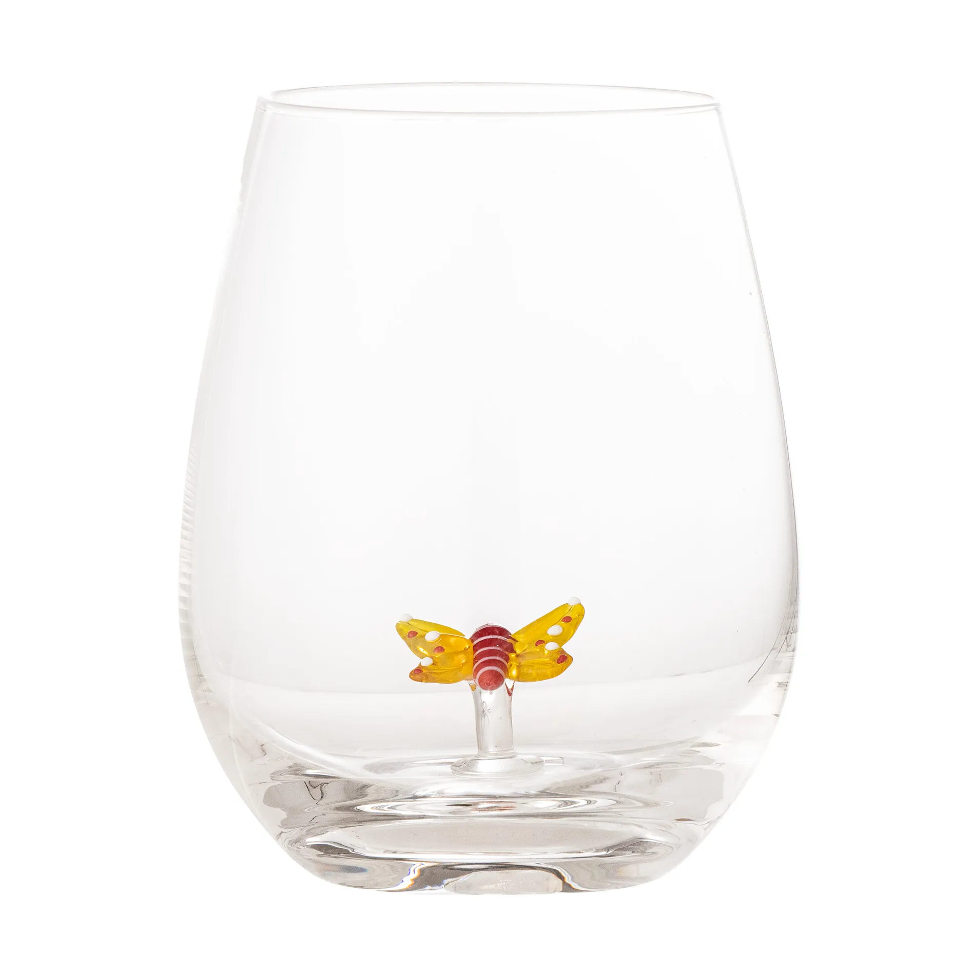 Ποτήρι Misa 56 cl, Clear-butterfly Bloomingville