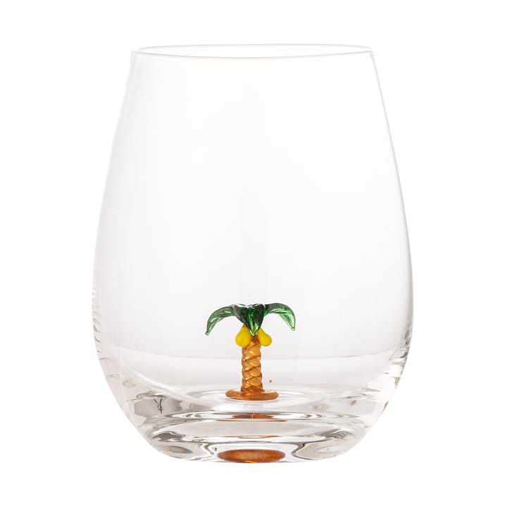 Ποτήρι Misa 56 cl - Clear-palm tree - Bloomingville