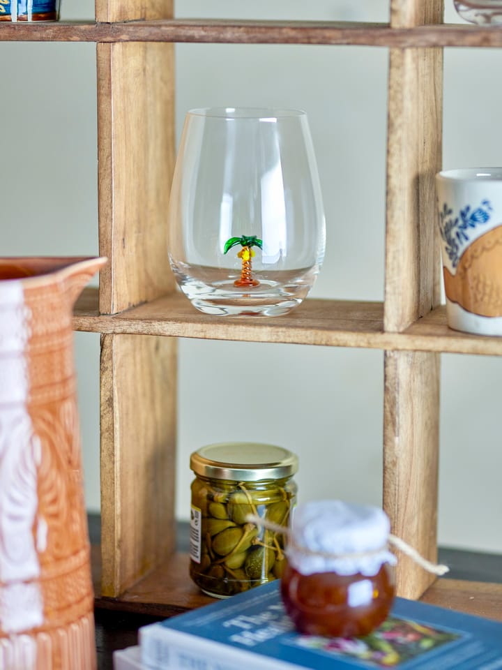 Ποτήρι Misa 56 cl, Clear-palm tree Bloomingville