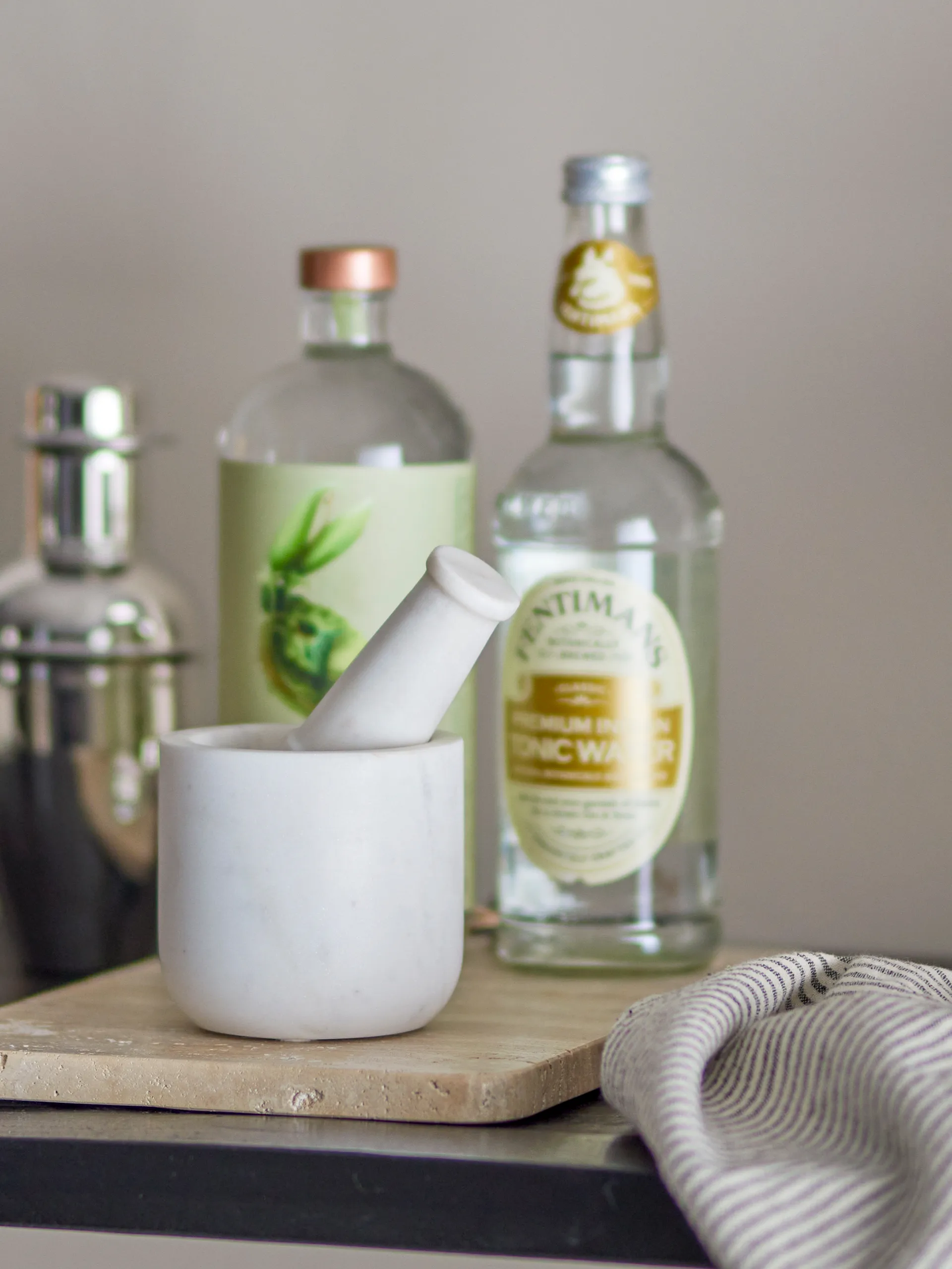 Misaki γουδί Ø9 εκ., Μάρμαρο Bloomingville