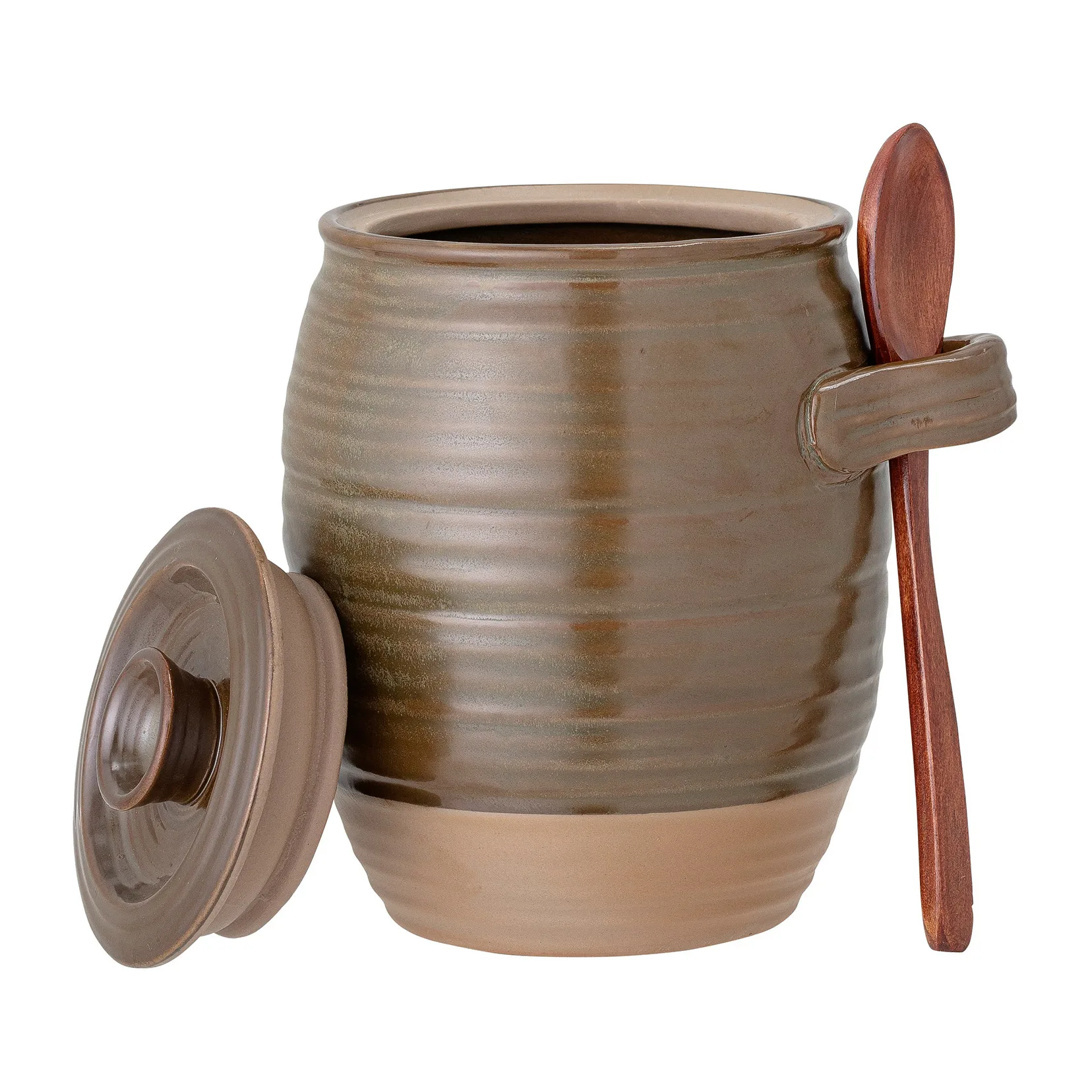 Moss κουτί αποθήκευσης 14x15 cm, Πράσινο-καφέ Bloomingville