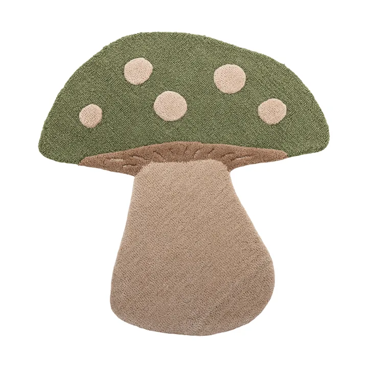 Mushroom χαλί - Πράσινο, μαλλί - Bloomingville