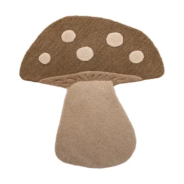 Mushroom χαλί - Καφέ, μαλλί - Bloomingville