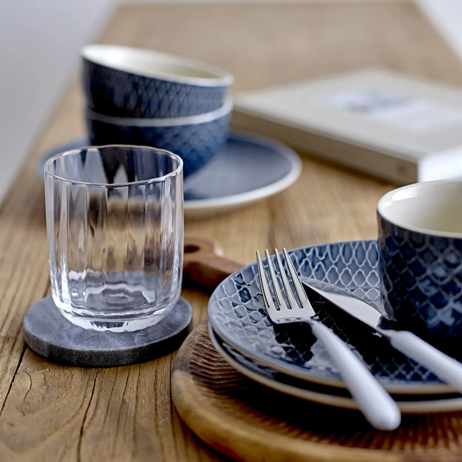 Naomi πιάτο συνοδευτικού, μοντέλο 1 Bloomingville