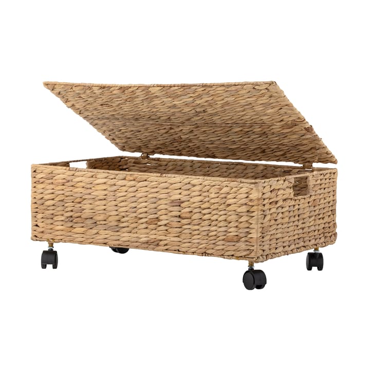 Καλάθι αποθήκευσης Nelas με καπάκι 63x40x26 εκ., Natur Bloomingville
