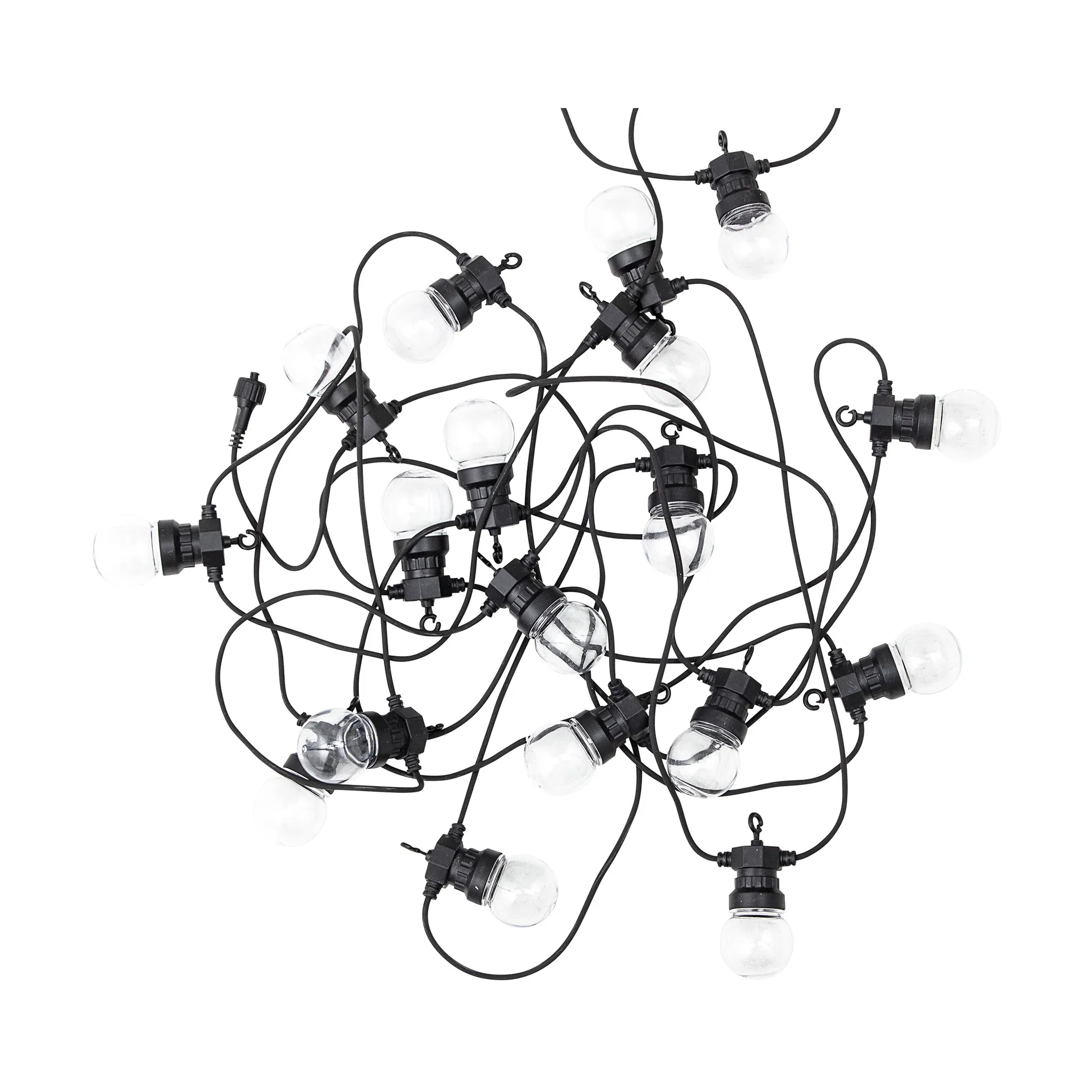 Nero φωτάκια 10 m, Μαύρο Bloomingville