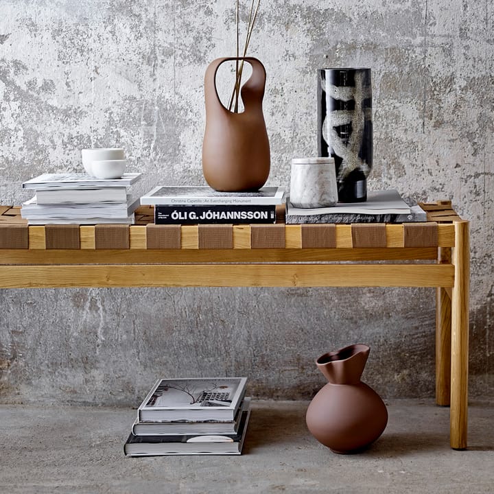 Nica βάζο 20 cm, καφέ Bloomingville