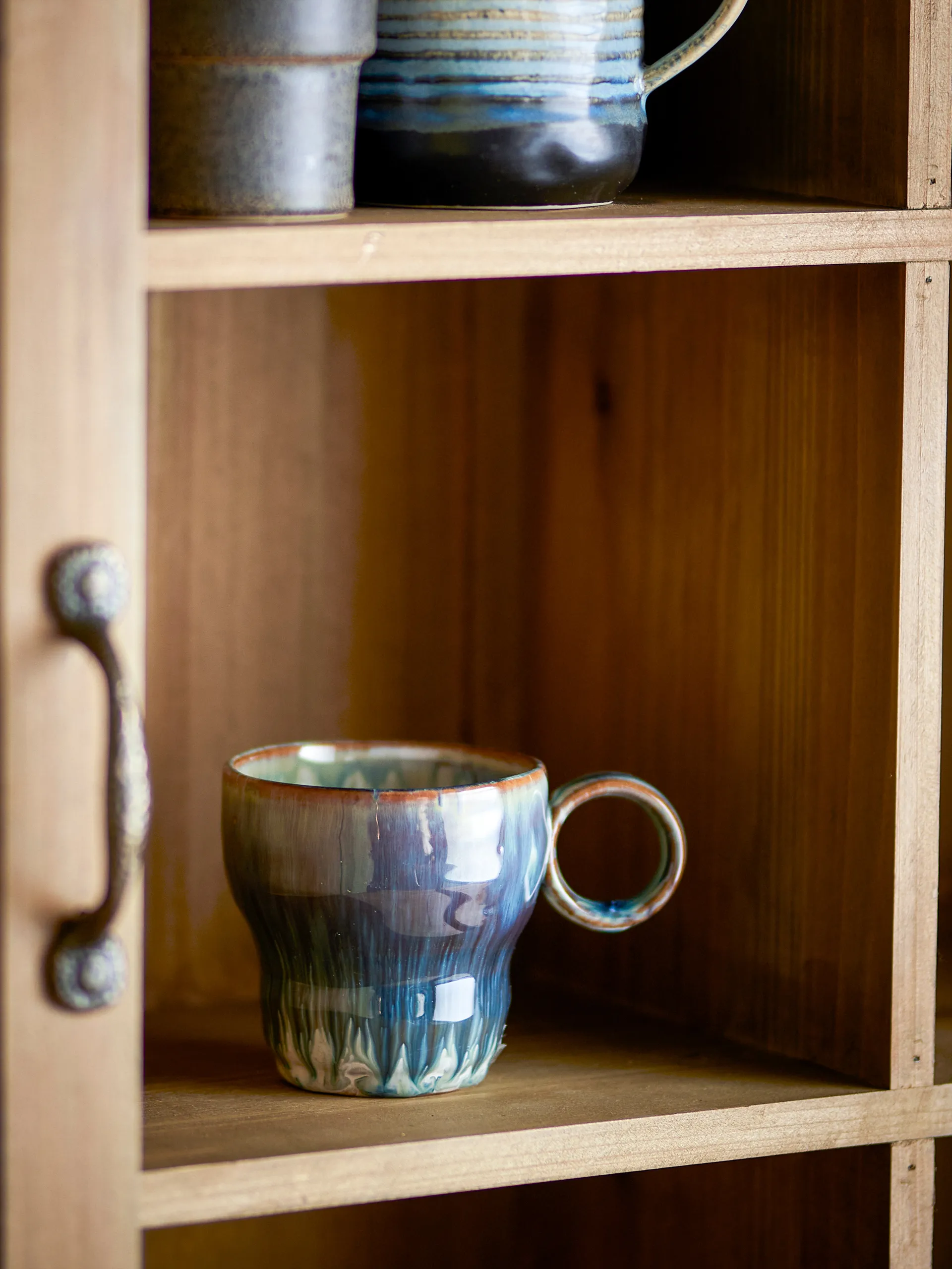 Nisella επιτραπέζιο φωτιστικό 34x50 εκ., Μπλε Bloomingville