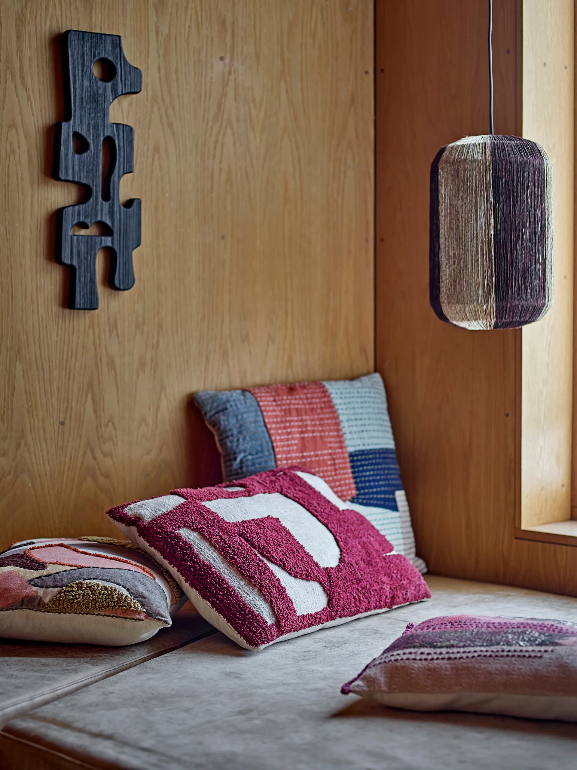 Paddy επιτραπέζιο φωτιστικό Ø20x26,5 εκ., Κόκκινο Bloomingville