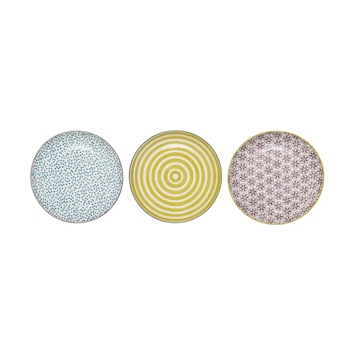 Patrizia πιάτο συνοδευτικών Συσκευασία 3 τεμάχια Ø 16 cm - Bloomingville